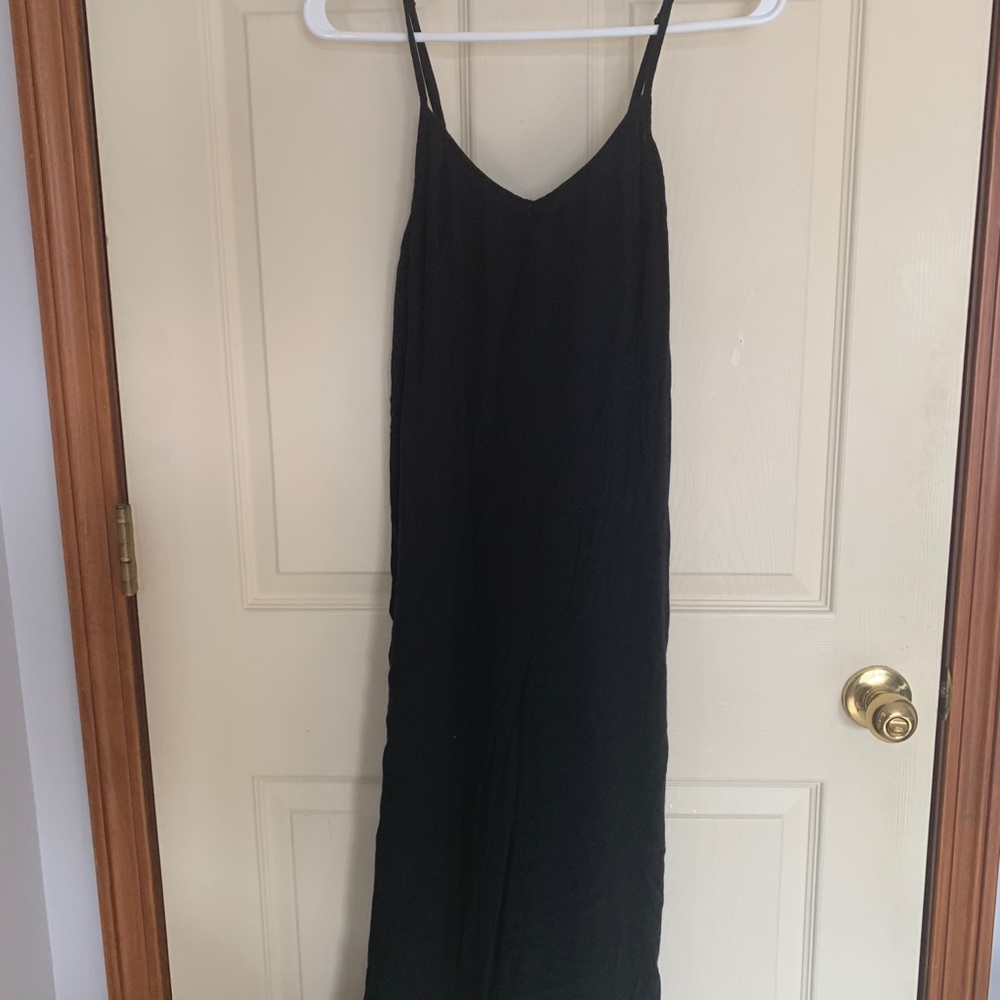 Wide leg flowy jumpsuit